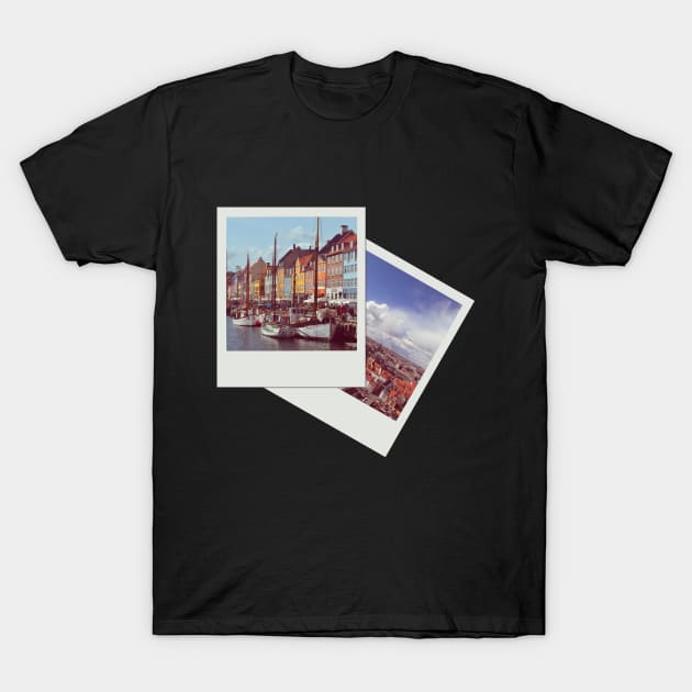 Copenhagen Polaroid T-Shirt by HRDTSN